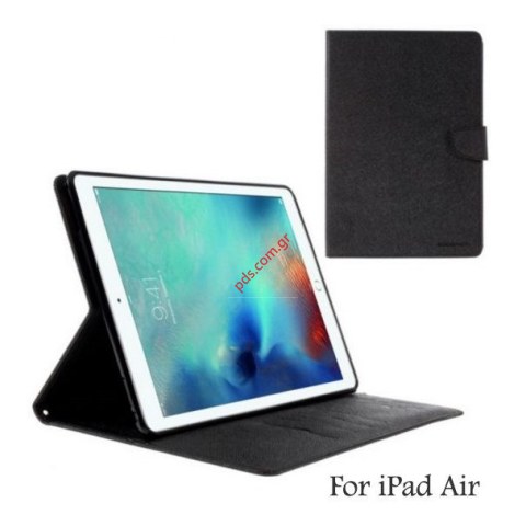 Θήκη τύπου βιβλίου με όρθια στάση iPad Air 2 black σε μαύρο χρώμα Θήκη τύπου βιβλίου με όρθια στάση iPad Air 2 black σε μαύρο χρώμα