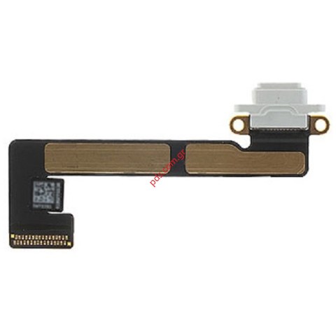 Ταινία (OEM) iPad Mini 2 (RETINA) Charging connector port flex cable White Ταινία (OEM) iPad Mini 2 (RETINA) Charging connector port flex cable White