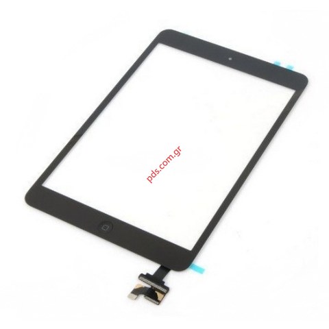 Εξωτερικό τζάμι (OEM) iPad Mini 3 Black (A1599/A1600) W/IC FLEX Touch screen digitizer με την αφή σε μαύρο χρώμα 
