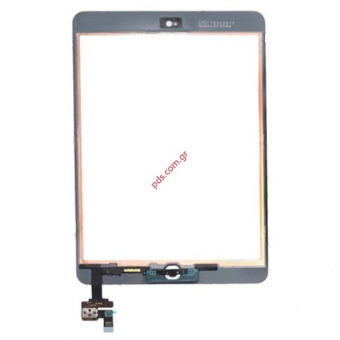 Εξωτερικό τζάμι (OEM) iPad Mini 3 Black (A1599/A1600) W/IC FLEX Touch screen digitizer με την αφή σε μαύρο χρώμα 