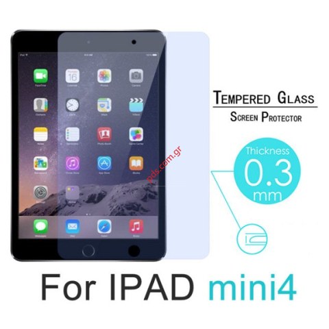 Tempered protective glass iPad Mini 4 Thicknes 0,3mm. Tempered protective glass iPad Mini 4 Thicknes 0,3mm.