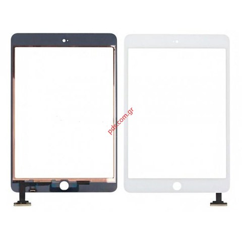 Εξωτερικό τζάμι με αφή (OEM) Apple iPad Mini White A1445 V1 σε λευκό χρώμα touch digitazer Εξωτερικό τζάμι με αφή (OEM) Apple iPad Mini White A1445 V1 σε λευκό χρώμα touch digitazer