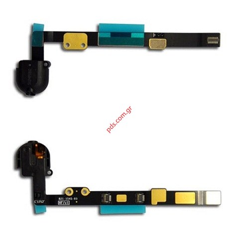 Καλωδιοταινία Apple iPad Mini με το κονέκτορα ακουστικών Black Καλωδιοταινία Apple iPad Mini με το κονέκτορα ακουστικών Black