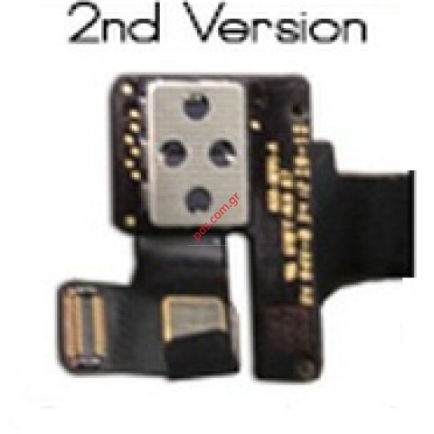 Τζάμι με αφή (OEM) Apple iPad Mini 1/2 Black V2 w/flex (MINI 2) A1445 Version 2 (820-3291A) σε μαύρο χρώμα touch digitazer.