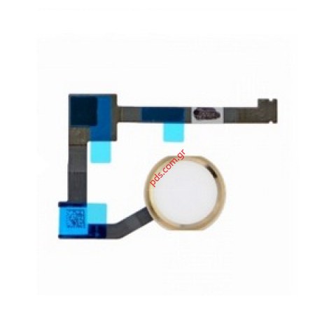 Ταινία με Home Button Gold White Touch ID iPad Air 2, iPad Mini 4, iPad Pro 12.9 για το χρυσό χρώμα Ταινία με Home Button Gold White Touch ID iPad Air 2, iPad Mini 4, iPad Pro 12.9 για το χρυσό χρώμα