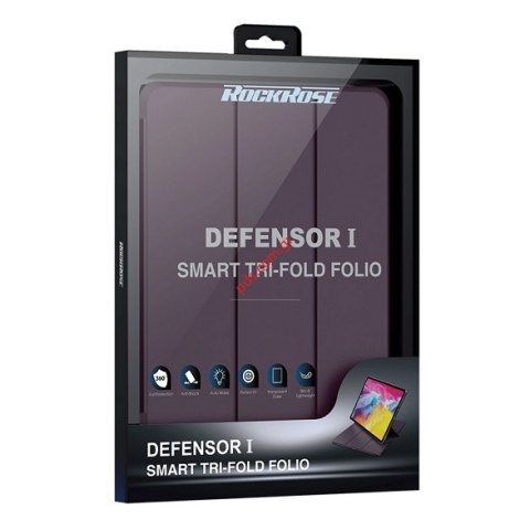 Θήκη βιβλίο iPad Pro (2022) 12,9 ιντσών Trifold Black 2 σε μαύρο χρώμα Book case Blister