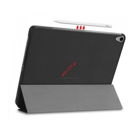 Θήκη βιβλίο iPad Pro (2018( 12,9 ιντσών Trifold Black σε μαύρο χρώμα Book case Blister