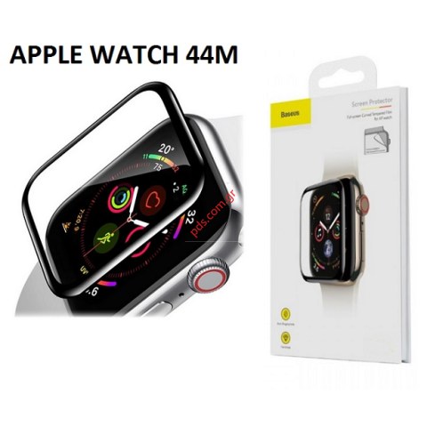 Προστατευτικό φιλμ BASEUS 0,2 mm για Apple Watch Series 4 44mm Full Cover Curve Tempered Glass Film