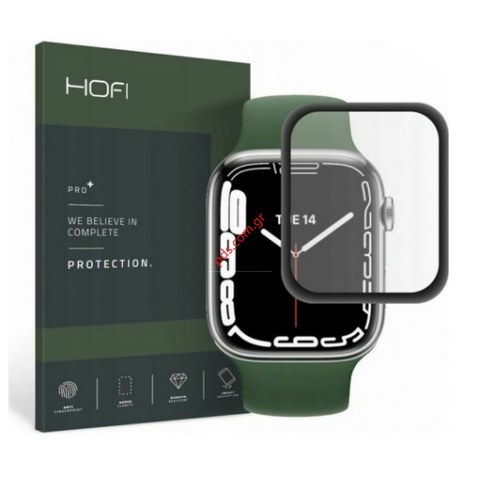 Hybrid Nano Glass Hofi Premium Pro+ Apple Watch 7 45mm Μαύρο (1 τεμ.) 