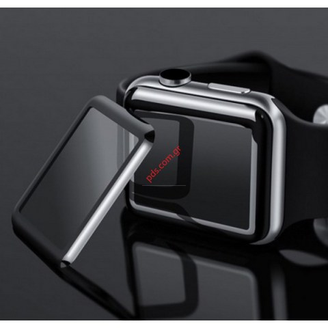 Προστατευτικό τζάμι Apple Watch Series 4, Series 5 (44mm) Tempered Glass 5D glass clear black