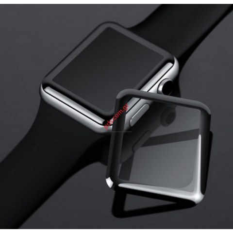 Προστατευτικό τζάμι Apple Watch Series 4, Series 5 (44mm) Tempered Glass 5D glass clear black