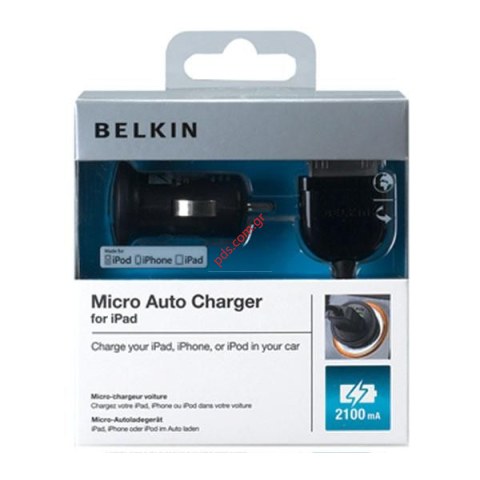 Φορτιστής αυτοκινήτου Belkin Micro Car Charger 2100mAh για τις συσκευές Apple.