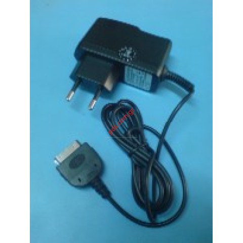 Φορτιστής σπιτιού ταξιδιού Apple iPhone 4G, 3G, 3GS, 2G, iPod 110/220v με Auto-Off (BULK) σε μαύρο χρώμα 