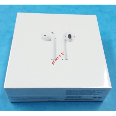 Γνήσια ασύρματα ακουστικά AirPods 1 (MMEF2ZM/A) Bluetooth BOX