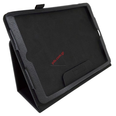 Δερμάτινη θήκη για iPad 9.7 inch 2017/2018 Book σε στύλ βιβλίου μαύρο χρώμα
