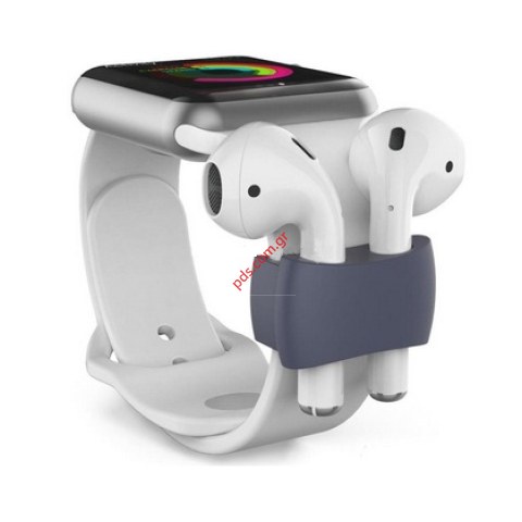 Θήκη Κάλυμμα Βάσης για ακουστικά Airpods AhaStyle PT75 X001SK75NB Blue σε μπλέ χρώμα (2 ΤΕΜΑΧΙΑ) Blister Θήκη Κάλυμμα Βάσης για ακουστικά Airpods AhaStyle PT75 X001SK75NB Blue σε μπλέ χρώμα (2 ΤΕΜΑΧΙΑ) Blister