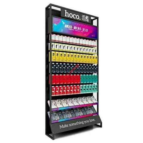 Επιδαπέδιο Stand Hoco A1 Σιδερένιο βάση Γκρι (240x120x30cm). 