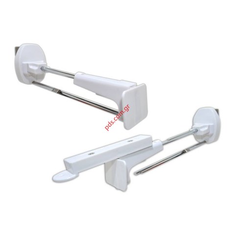 Μεταλλικός γάντζος άγκιστρο ασφαλείας HOCO 15cm Silver