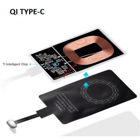 Αντάπτορας Ασύρματης Φόρτισης WPC101 Type-C Choetech 