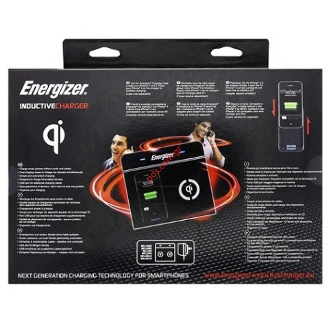 Διπλός ασύρματος φορτιστής Qi Energizer Inductive Dual Charging Plate.