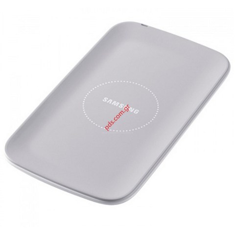 Γνήσια ασύρματη βάση φόρτισης NFC Samsung EP-P100IEW Silver Blister wireless charging plate 