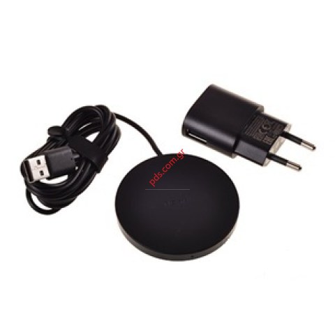 Γνήσια βάσης φόρτισης μπαταρίας Nokia DT-601 Wireless Charging Plate Black (BULK) σε μαύρο χρώμα