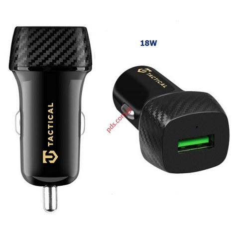 Φορτιστής αυτοκινήτου TACTICAL SN-501Q 18W PORT 1XUSB Black Box