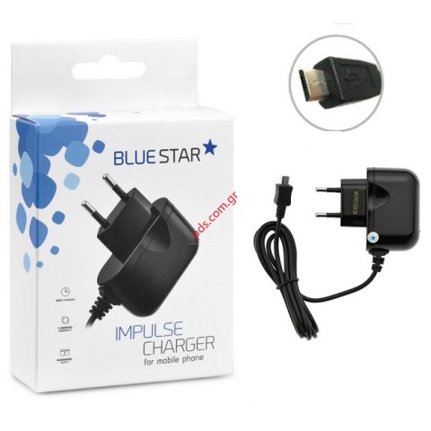 Συμβατός φορτιστής σπιτιού 220V/2A MicroUSB (1PCS) με ενσωματωμένο καλώδιο Συμβατός φορτιστής σπιτιού 220V/2A MicroUSB (1PCS) με ενσωματωμένο καλώδιο