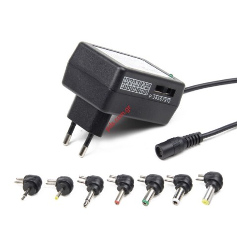 Τροφοδοτικό Adapter Energenie 3~12W/1A AC/DC ρυθμιζόμενη τάση εξόδου & και 7 DC φις Box Τροφοδοτικό Adapter Energenie 3~12W/1A AC/DC ρυθμιζόμενη τάση εξόδου & και 7 DC φις Box