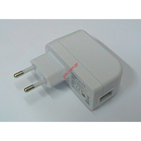 Φορτιστής σπιτιού 220V με έξοδο σε μονό USB port 5V/1000mah
