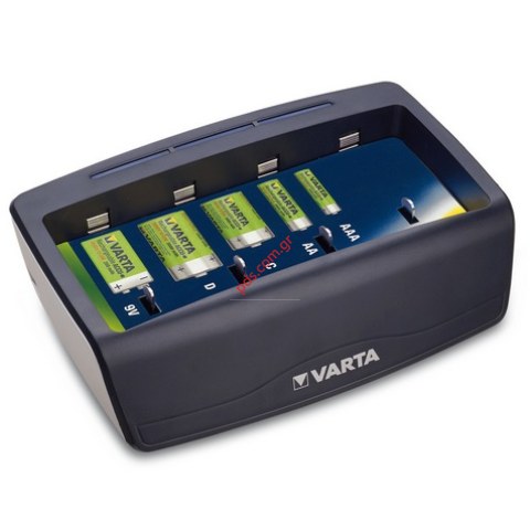 Battery charger Varta 4SL sizes AA, AAA, C, D (charging in pairs), 1 x 9 V Box Battery charger Varta 4SL sizes AA, AAA, C, D (charging in pairs), 1 x 9 V Box