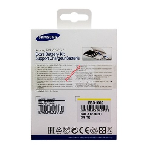 Original Samsung EB-K600BEWEGWW battery charger Galaxy S4 i9505 Blister
