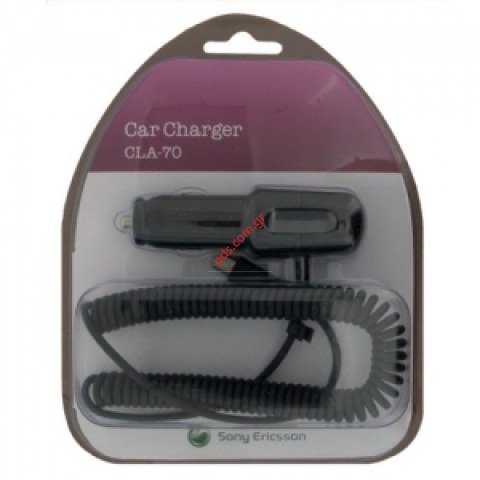 Γνήσιοα φορτιστής αυτοκινήτου SonyEricsson CLA-70 (LIMITED STOCK / ΤΕΛΕΥΤΑΙΑ ΤΕΜΑΧΙΑ) Γνήσιοα φορτιστής αυτοκινήτου SonyEricsson CLA-70 (LIMITED STOCK / ΤΕΛΕΥΤΑΙΑ ΤΕΜΑΧΙΑ)