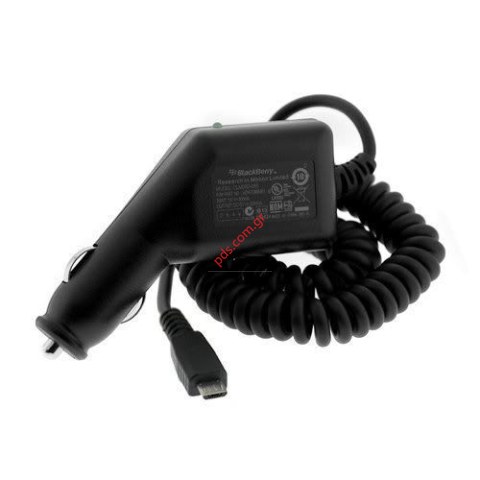 Γνήσιος φορτιστής αυτοκινήτου BlackBerry MicroUSB models 9500 Storm, 8900, 8220 χωρίς συσκευασία