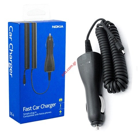 Γνήσιος φορτιστής αυτοκινήτου NOKIA DC-4 New model Blister Γνήσιος φορτιστής αυτοκινήτου NOKIA DC-4 New model Blister
