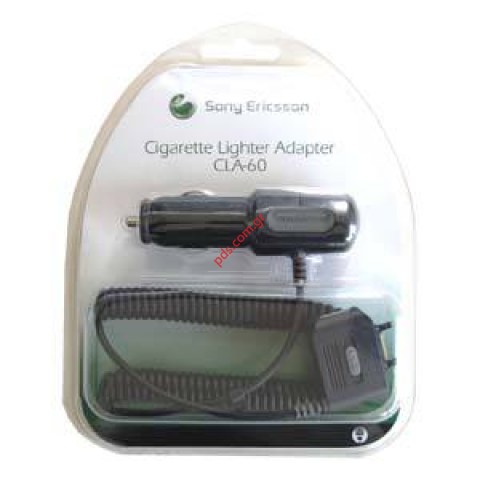Γνήσιος φορτιστής αυτοκινήτου SonyEricsson CLA-60 Blister for series K750i Γνήσιος φορτιστής αυτοκινήτου SonyEricsson CLA-60 Blister for series K750i