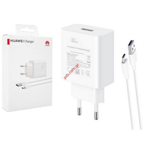 Φορτιστής HUAWEI CP404B (10V/2A Max 22.5W) Type-C OEM Super charge White Box