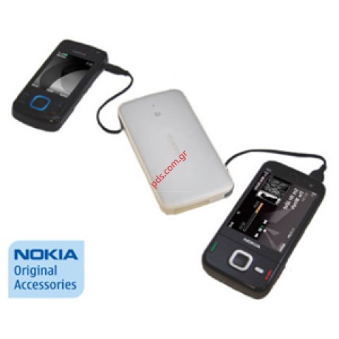 Γνήσιος φορτιστής DC-11 Nokia Extra Power Pack (EU Blister) White (ΕΞΑΝΤΛΗΘΗΚΑΝ)