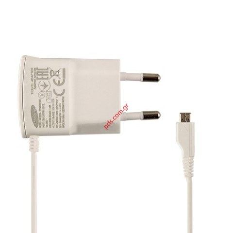 Original travel charger MicroUSB Samsung ETA0U10EWE White Bulk