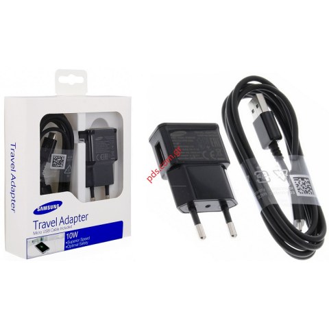 Γνήσιος φορτιστής σετ  Black Samsung EP-TA12EBEU microUSB 2A σε μαύρο χρώμα (EU Blister) Γνήσιος φορτιστής σετ  Black Samsung EP-TA12EBEU microUSB 2A σε μαύρο χρώμα (EU Blister)