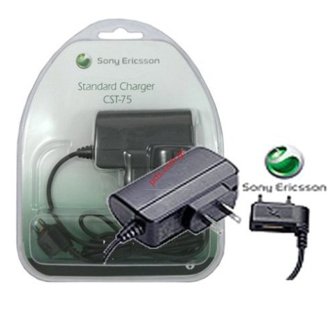 Γνήσιος φορτιστής σπιτιού SonyEricsson CST-75 Κ750i με συσκευασία (4,9V 700mAh) Blister (ΤΕΛΕΥΤΑΙΑ ΤΕΜΑΧΙΑ)