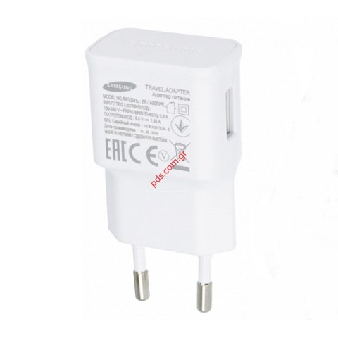 Original travel charger USB Samsung EP-TA50EWE White (5V, 1550mA) Bulk