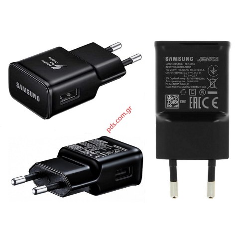 Original Samsung USB Adaptor Samsung EP-TA200EBE Black Travel Charger (Bulk) FAST CHARGER Original Samsung USB Adaptor Samsung EP-TA200EBE Black Travel Charger (Bulk) FAST CHARGER