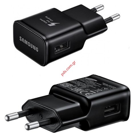 Original Samsung USB Adaptor Samsung EP-TA20EBE Black Travel Charger (Bulk) FAST CHARGER