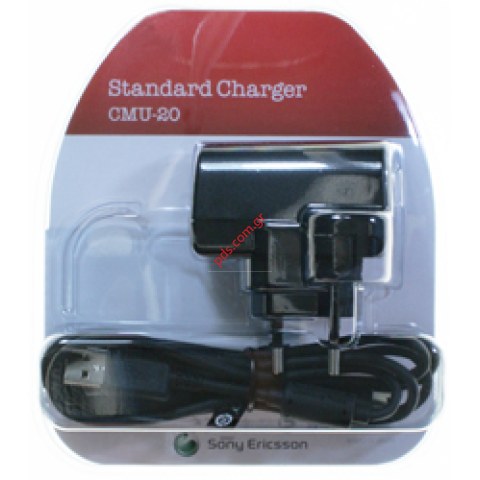 Original usb travel charger SonyEricsson CMU-20 Blister