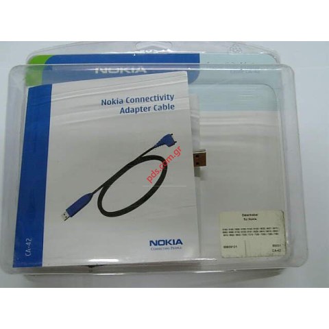 Γνήσιο καλώδιο CA-42 Nokia Usb data cable (Blister) ΕΞΑΝΤΛΗΘΗΚΕ Γνήσιο καλώδιο CA-42 Nokia Usb data cable (Blister) ΕΞΑΝΤΛΗΘΗΚΕ
