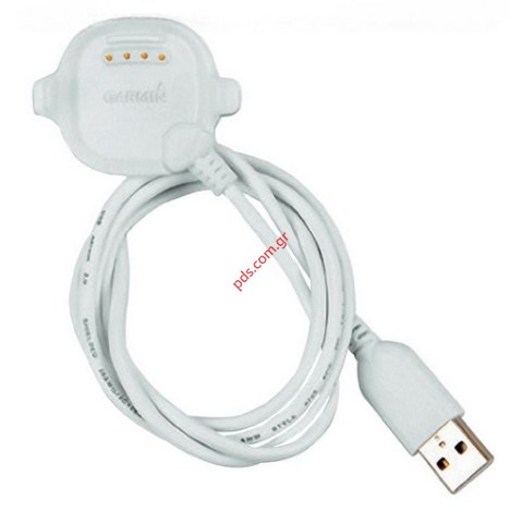 Καλώδιο φόρτισης Garmin Forerunner 10/15 White σε λευκό χρώμα Box