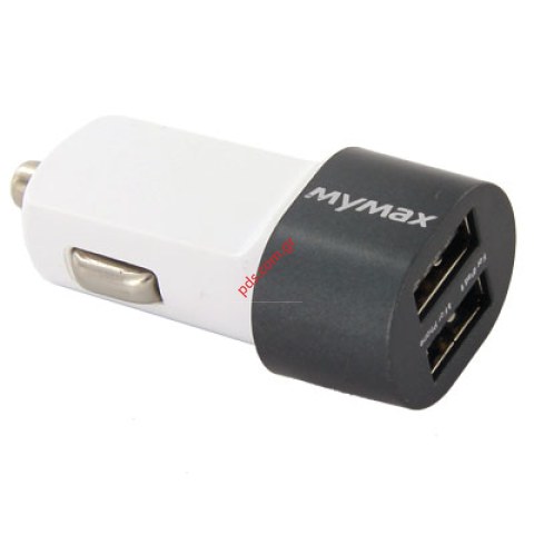 Φορτιστής αυτοκινήτου MyMax DC-31A Dual USB 3.1A White Blister