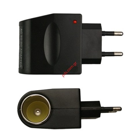 Μετατροπέας τάσεως 220V σε 12Volt 0.5mah Adaptor από φορτιςτές αυτοκινήτου
