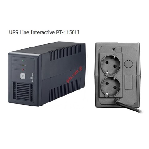Interactive Line UPS Powertech PT-1150LI 220V/1150VA/690W Box